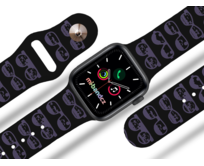 Apple watch řemínek Brýle - 42/44/45mm, barva pásku černá