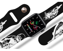 Apple watch řemínek MTB sjezdy - 38/40/41mm, barva pásku černá