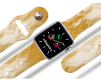 Apple watch řemínek Béžové trojúhelníky - 38/40/41mm