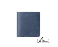 Kožená peněženka  Classic Wallet z pravé hovězí kůže, modrá