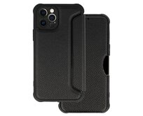 Razor Carbon Book Case for Iphone 12 Pro , barva černá