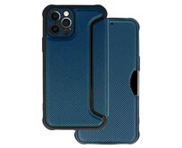 Razor Carbon Book Case for Iphone 12 Pro , barva modrá