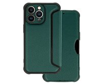 Razor Carbon Book Case for Iphone 13 Pro , barva zelená