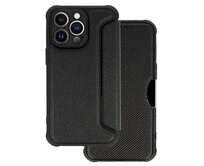 Razor Carbon Book Case for Iphone 13 Pro , barva černá