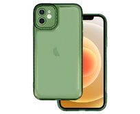 Kryt Crystal 2mm pro Iphone 12 , barva čirá green