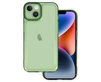 Kryt Crystal 2mm pro Iphone 14 Plus , barva čirá green