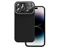 Kryt Soft Silicone Lens pro Iphone 15 Pro Max , barva černá