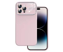 Kryt Soft Silicone Lens pro Iphone 15 Pro Max , barva růžová