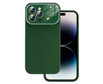 Kryt Soft Silicone Lens pro Iphone 15 Pro Max green