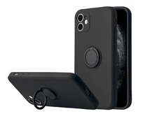 Gelové černé pouzdro VENNUS RING na Apple iPhone 11
