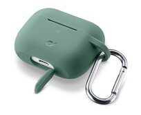 Ochranný kryt s karabinou  Bounce pro Apple AirPods Pro, zelený