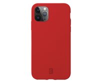 Ochranný silikonový kryt  Sensation pro Apple iPhone 12 Pro Max, červený