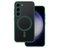 Kryt Acryl Color MagSafe pro Samsung Galaxy S22 , barva zelená