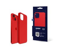 ochranný kryt Hardy Silicone MagCase pro Apple iPhone 13, Red