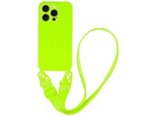 Kryt Strap Silicone pro Apple iPhone 13 Pro , design 2 lime