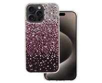Kryt kamínkový Super Diamond pro Apple iPhone 12 Pro Max , barva vínová