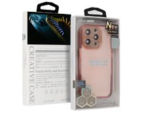 Liavec AG Matte Series Case for Apple iPhone 15 Plus , barva růžová