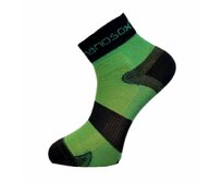 nanosox SPORT CYKLON ponožky .35-36 .černo-zelená černá, 35-36, NSXAG - 45% merino vlna, 15% polyamid Ag+, 30% polypropylen, 10…