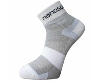 nanosox SPORT CYKLON ponožky .42-43 .šedá bílá, 42-43, NSXAG - 45% merino vlna, 15% polyamid Ag+, 30% polypropylen, 10…