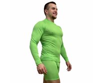 SPORT triko s dlouhým rukávem - pánské .S .zelená zelená, S, SPORT - 140g/m2 - 60% polyester, 40% polypropylen Ag+