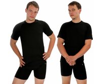 COOL triko s krátkým rukávem - pánské .M .černá černá, M, COOL - 100g/m2 - 100% polypropylen Ag+