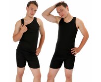 COOL tílko - pánské .XS .černá černá, XS, COOL - 100g/m2 - 100% polypropylen Ag+