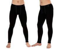 COOL spodky dlouhé - pánské .XXL .černá černá, XXL, COOL - 100g/m2 - 100% polypropylen Ag+