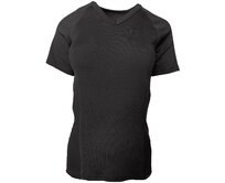 GOLF triko V výstřih s krátkým rukávem - dámské .L .černá černá, L, GOLF - 150g/m2 - 100% polypropylen Ag+