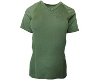 GOLF triko V výstřih s krátkým rukávem - dámské .L .khaki khaki, L, GOLF - 150g/m2 -  100% polypropylen Ag+
