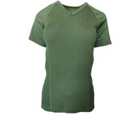 GOLF triko V výstřih s krátkým rukávem - dámské .XL .khaki khaki, XL, GOLF - 150g/m2 - 100% polypropylen Ag+