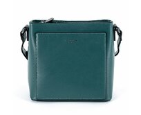 Zelená pevná crossbody kabelka David Jones CM5860 zelená, syntetická kůže