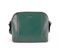 Malá pevná zelená crossbody kabelka David Jones CM5941 zelená, syntetická kůže