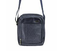 Modrá žíhaná středně velká crossbody taška Coveri World CW6259 modrá, syntetická kůže