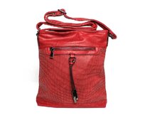 Malá červená crossbody kabelka ROMINA & CO D31/20 červená, syntetická kůže