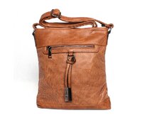 Malá světlehnědá crossbody kabelka ROMINA & CO D31/20 hnědá, syntetická kůže