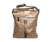Malá tmavězlatá crossbody kabelka ROMINA & CO D31/20 zlatá, syntetická kůže