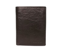 Luxusní černá kožená peněženka Alex&Co (Gianni Conti) no. 117 černá, kůže