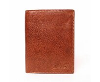 Luxusní hnědá kožená peněženka Alex&Co (Gianni Conti) no. 117 hnědá, kůže