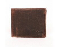&quot;Hunter&quot; tmavěhnědá kožená peněženka HGL no. 4026 + RFID hnědá, kůže