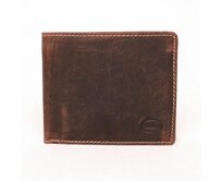 "Hunter" tmavěhnědá kožená peněženka HGL no. 4026 + RFID hnědá, kůže