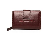Luxusní kožená peněženka Gianni Conti no. 8615 tmavěhnědá hnědá, kůže