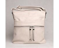 Malá béžová crossbody kabelka ROMINA & CO D219/22 béžová, syntetická kůže