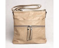 Malá hnědá crossbody kabelka ROMINA & CO D219/22 hnědá, syntetická kůže