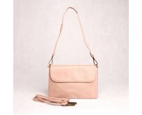 Malá růžová crossbody kabelka či psaníčko FLORA&CO H9158 růžová, syntetická kůže