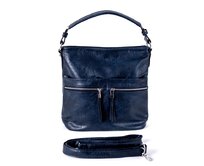 Středně velká modrá kabelka na rameno i crossbody ROMINA & CO D191/22 modrá, syntetická kůže