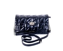Moderní malá černá crossbody kabelka David Jones  6719-1A černá, syntetická kůže