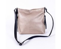 Malá/střední zlatá crossbody kabelka David Jones 6727-1A zlatá, syntetická kůže