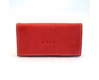Červená kožená peněženka Wild Tiger (281M) červená, kůže