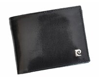 Luxusní černá kožená peněženka Pierre Cardin YS507.7 324 černá, kůže