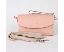 Růžová crossbody kabelka David Jones CM3792 růžová, syntetická kůže